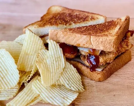 BBQ Chicken Strip Sandwich