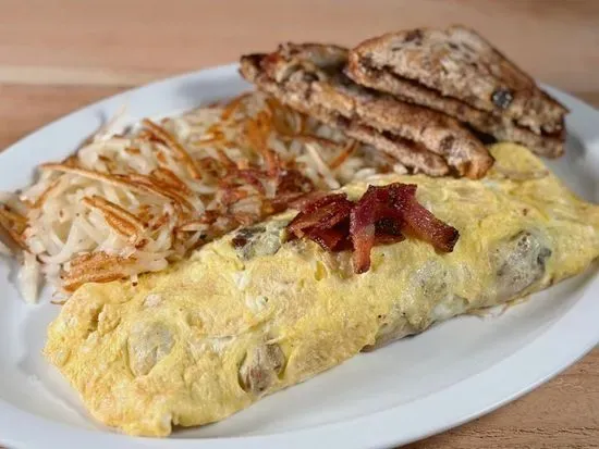 Bacon & Cheese Omelette