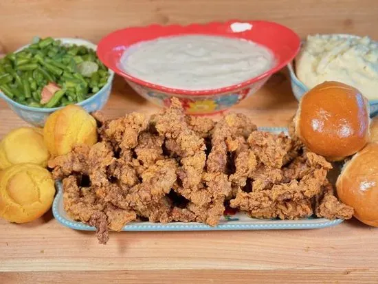 Family Chicken Fried Steak Strips