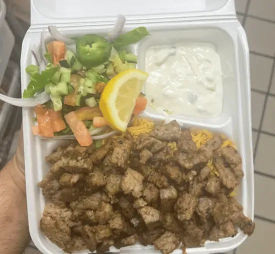 TEXAS cut gyro (LAMB) bowl