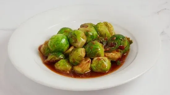 Spicy Brussel Sprouts