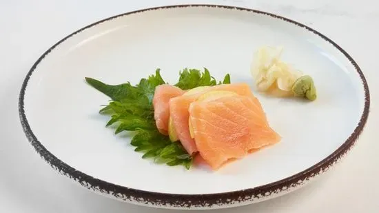 Smoke Salmon Sashimi