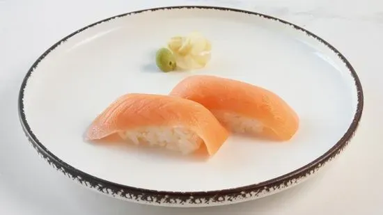 Smoke Salmon Sushi