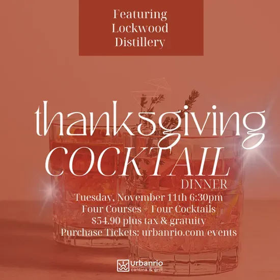 November Lockwood Thanksgiving Cocktail Dinner