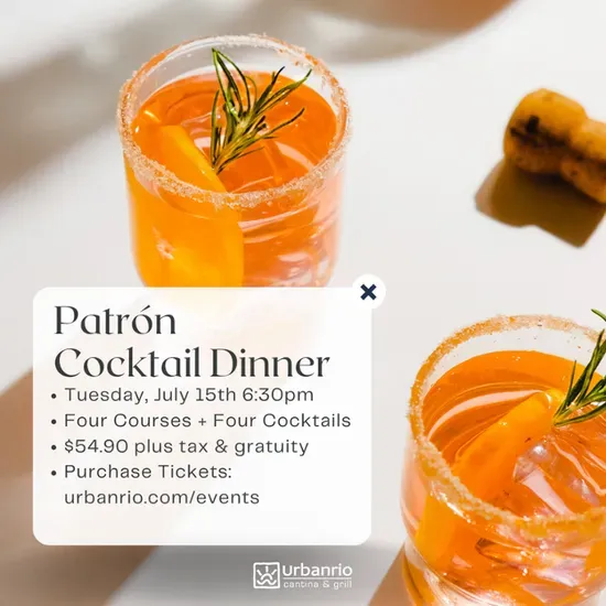 July Patron Tequila Dinner