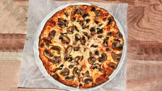 Fresh Mushroom Pizza