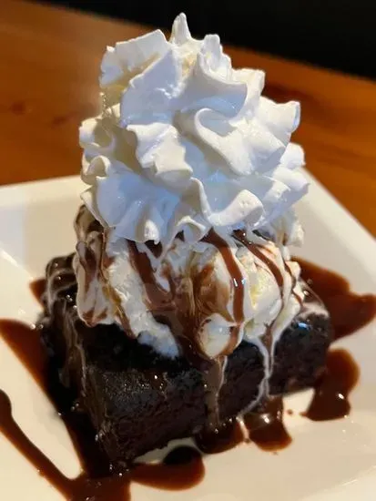 Homemade Brownie Sundae