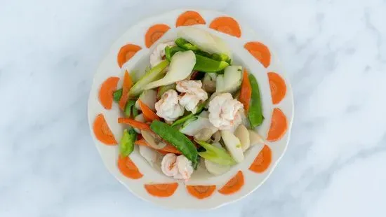 Shrimp & Scallops with Vegetables