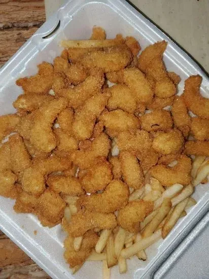 Small Shrimp Basket With Fries