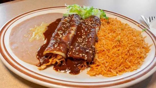 Mole Enchiladas