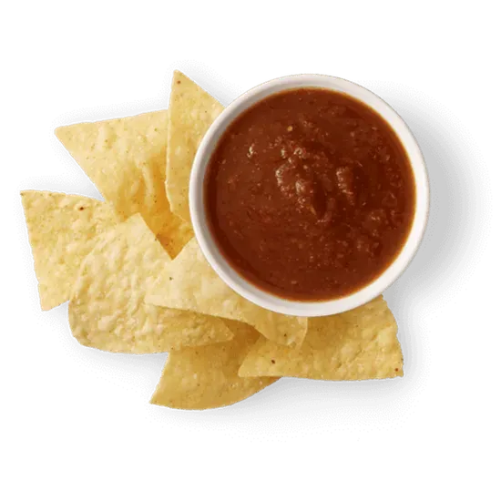 Chips & Tomatillo-Red Chili Salsa