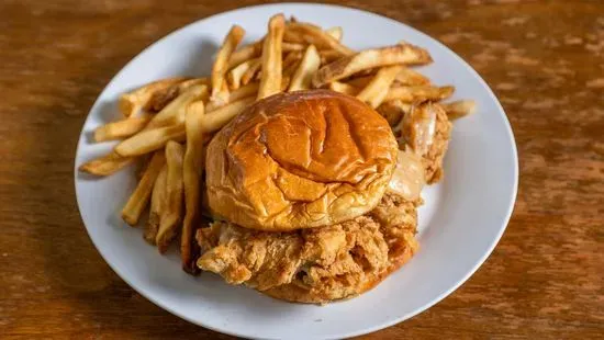 Breaded Chicken Breast Sandwich