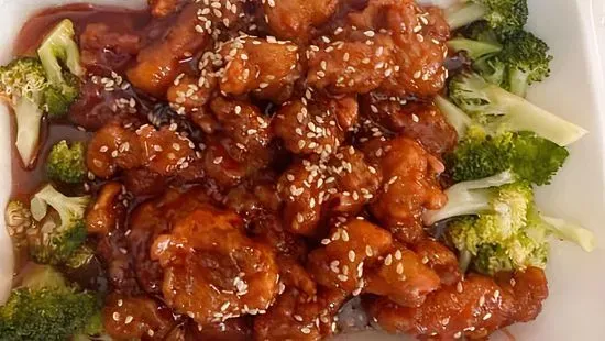 Sesame chicken (sweet)