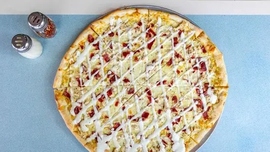 Chicken Bacon Ranch Pizza