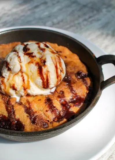 Brown Butter Cookie Skillet