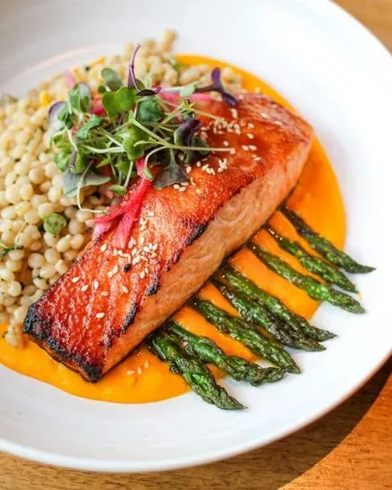 Miso- Glazed Salmon