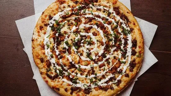 CHICKEN BACON RANCH PIZZA