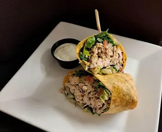 Grilled chicken wrap