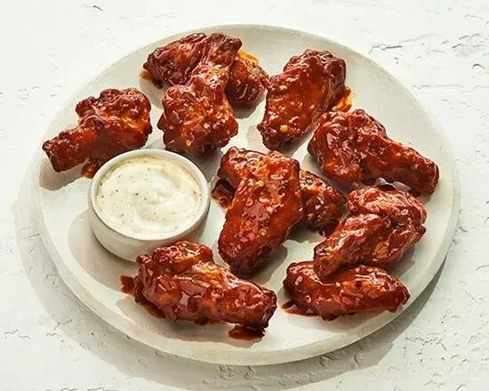 HOT HONEY BBQ WINGS