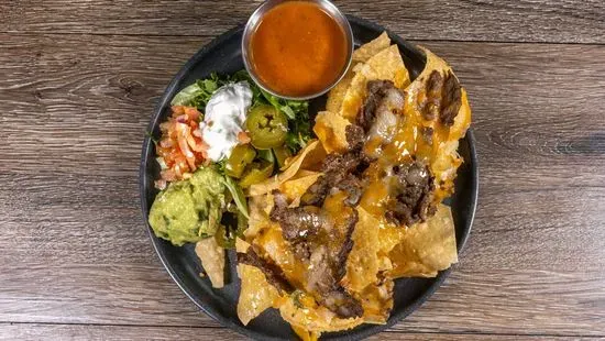 Beef Fajita Nachos 