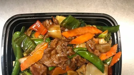 Beef with Mixed Vegetables