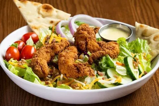 Crispy Honey Mustard Chicken Salad