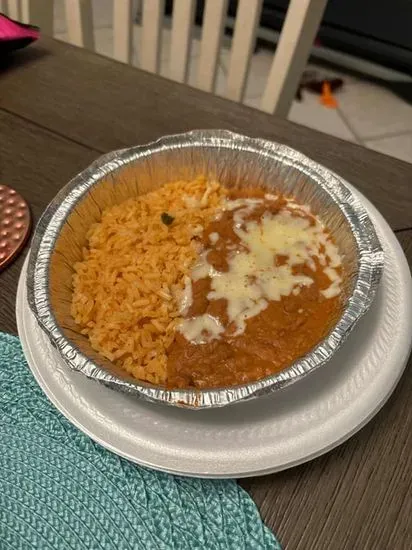 Rice & Refried Beans