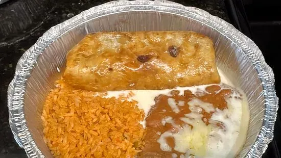 Chimichanga Plate