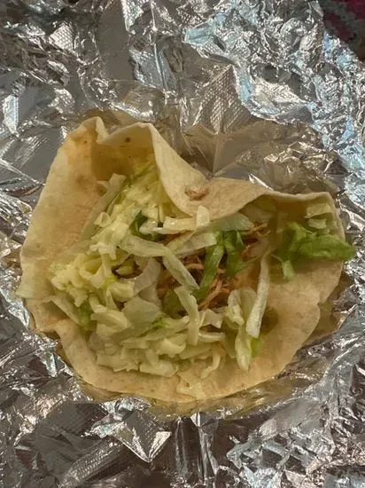 Shredded Chicken Taco