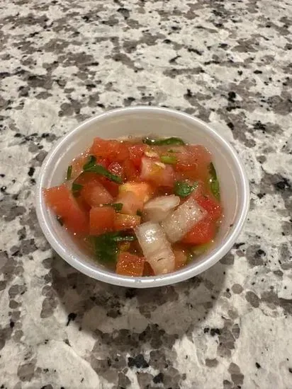 Scoop of Pico De Gallo