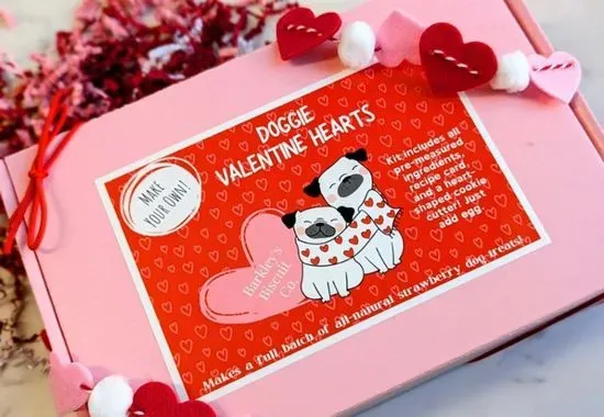 DIY Doggie Valentine Treat Kit