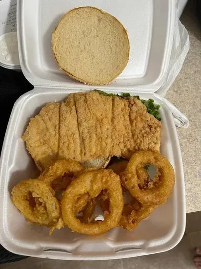 Hand Cut Breaded Tenderloin Traditional Sandwich