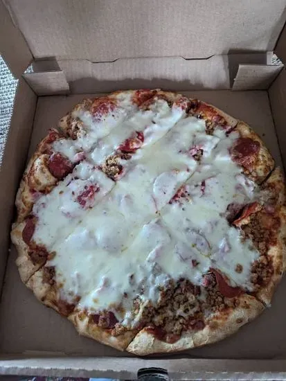 All Meats Pizza