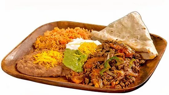 4. Fajitas (Steak or Chicken)