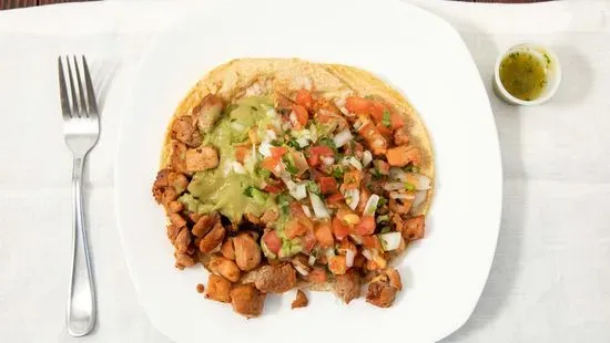 Pollo Asado (Grilled Chicken) Tacos