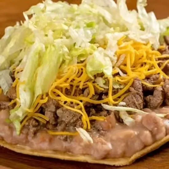 Carne Asada (Steak) Tostada