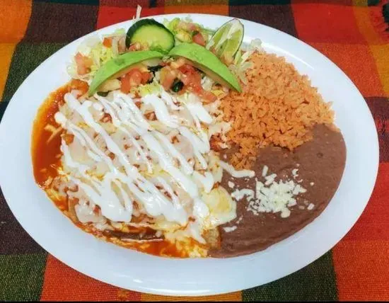 Mexican Enchiladas / Enchiladas Mexicanas (3)