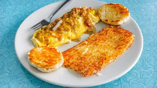 Seafood Omelet