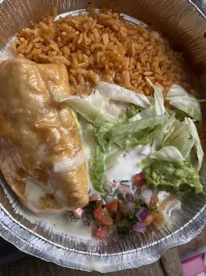 Lunch Chimichanga