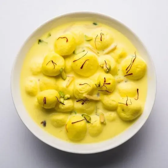 Angoori Kesari Rasmalai