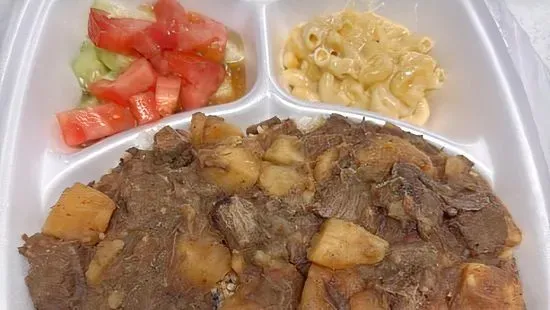 Smothered Beef & Potatoes