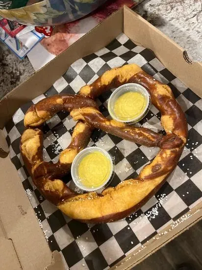 Giant Hanging Pretzel