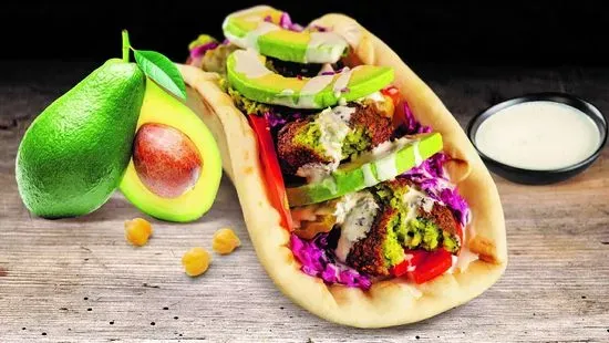 Falafel Avocado Gyro