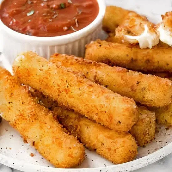 4 Pcs Mozzarella cheese sticks w/marinara