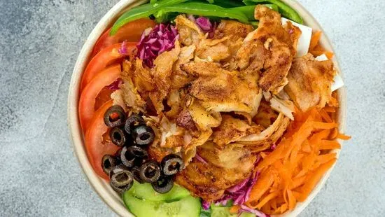 Döner Salad with Protein