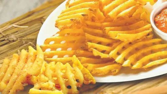 Seasoned Waffle Fries