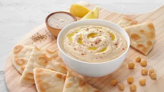 Classic Hummus Bowl with Pita Bread