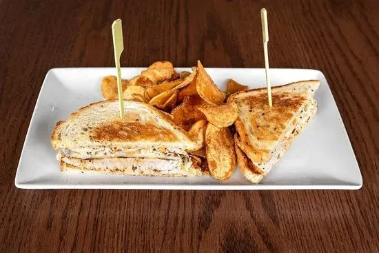 Swordfish Pastrami Reuben