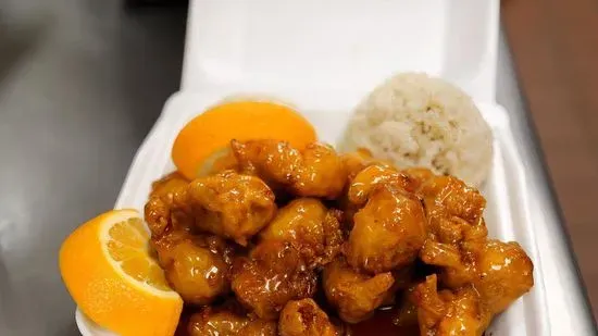 17. Orange Chicken