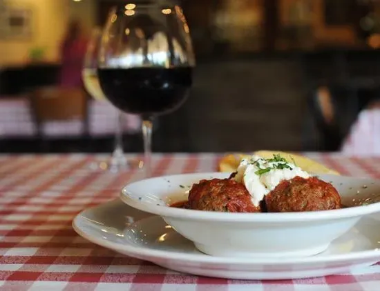 Baked Meatballs with Fresh Mozzarella